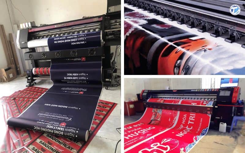 Hình ảnh xưởng in băng rôn vải chất lượng