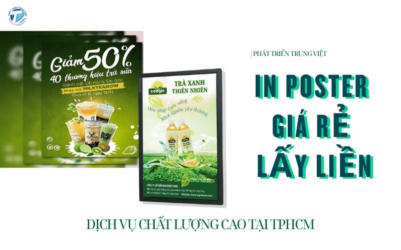 In Poster Giá Rẻ, Lấy Liền: Dịch Vụ Chất Lượng Cao Tại Tphcm