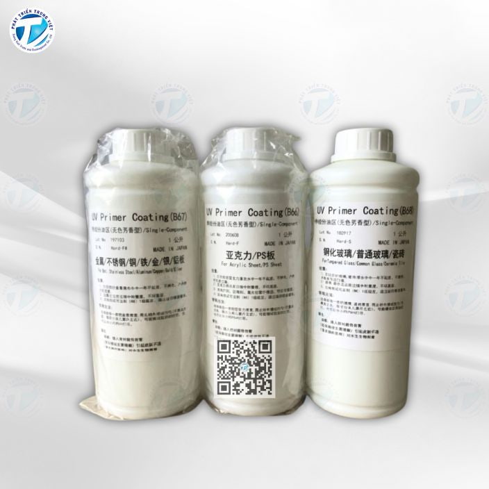 B66, B67, B68 - Nước phủ bám dính Mica, Alu, Kính, Kim Loại