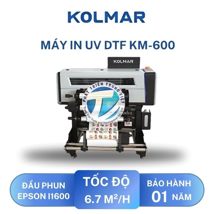 Máy In UV DTF KM-600